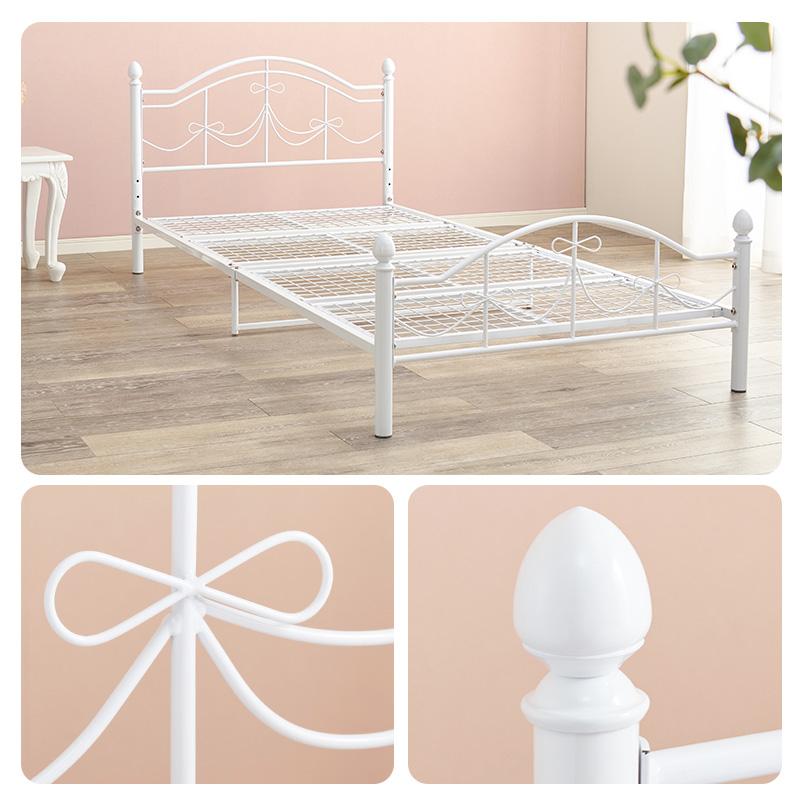 HAGiHARA ベッドフレーム ベッド シングル 可愛い おしゃれ 姫系