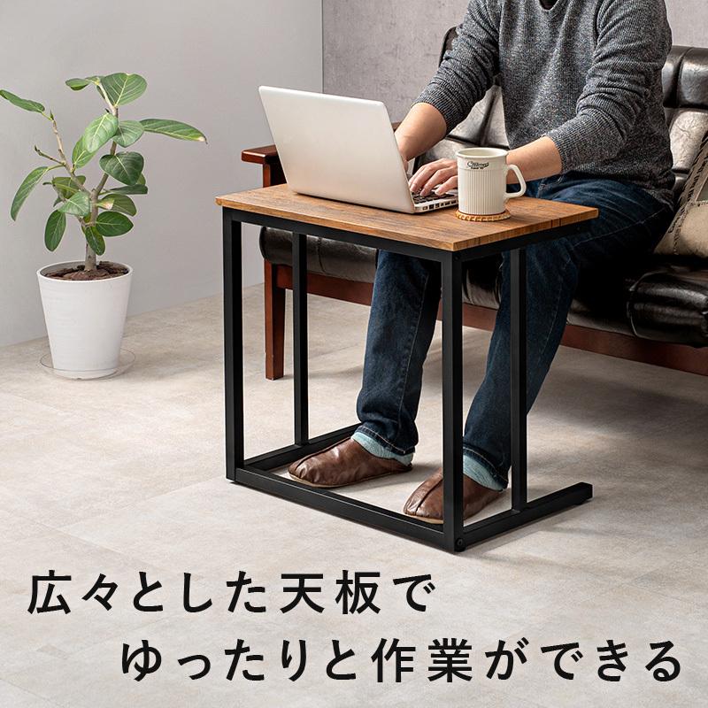 【サイズ:デスクタイプ_色:ブラウン】萩原(Hagihara) サイドテーブル Amazon｜萩原(Hagihara) サイドテーブル 机 ナイトテーブル ソファ