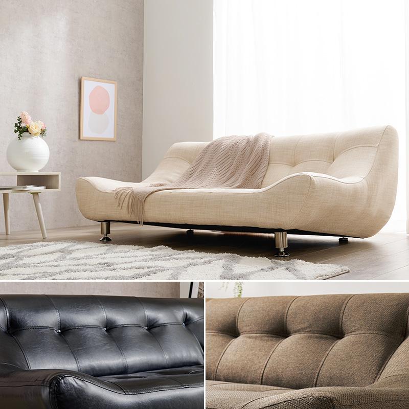 ソファ　ロータイプ　ローソファ　ライノス　2P HAGiHARA ソファ おしゃれ 二人掛け 北欧 2人 ローソファ ロー