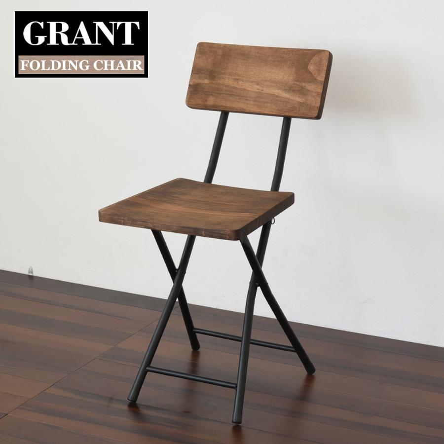交換無料！ GRANT 折りたたみチェア GRFC-340 天然木 植物性オイル塗装