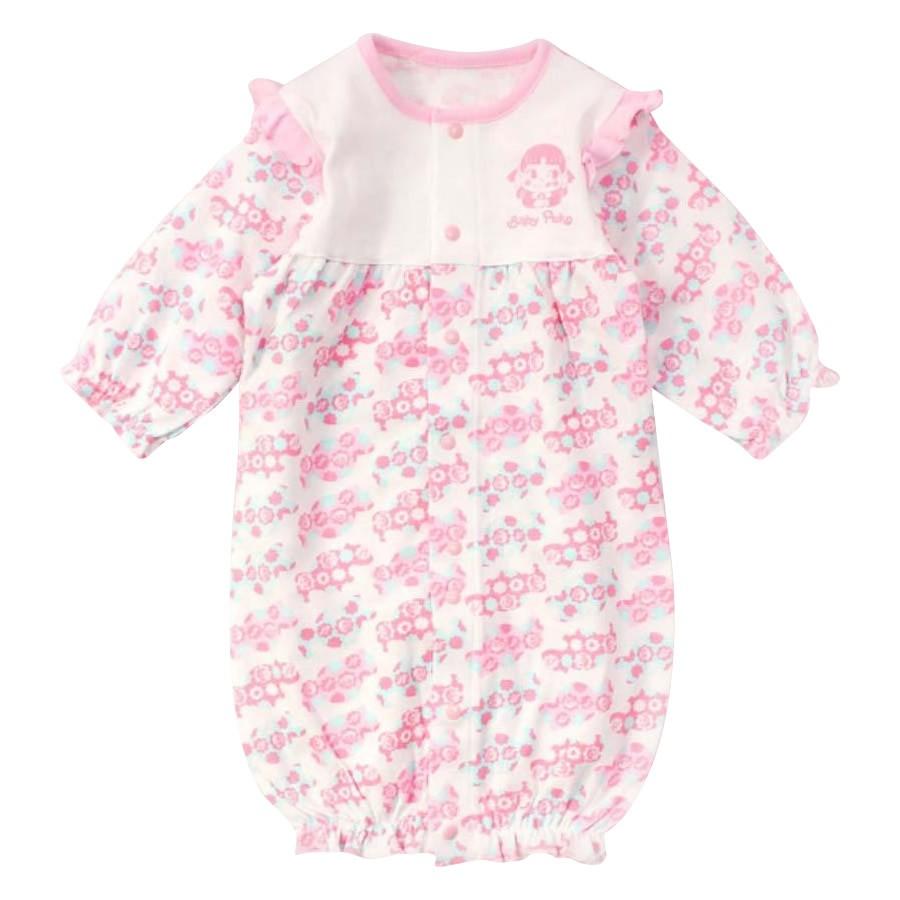 Babypeko ベビーペコちゃん 新生児服 2wayドレス 50 70cm 便利 洋服 赤ちゃん Sagaretxe Net
