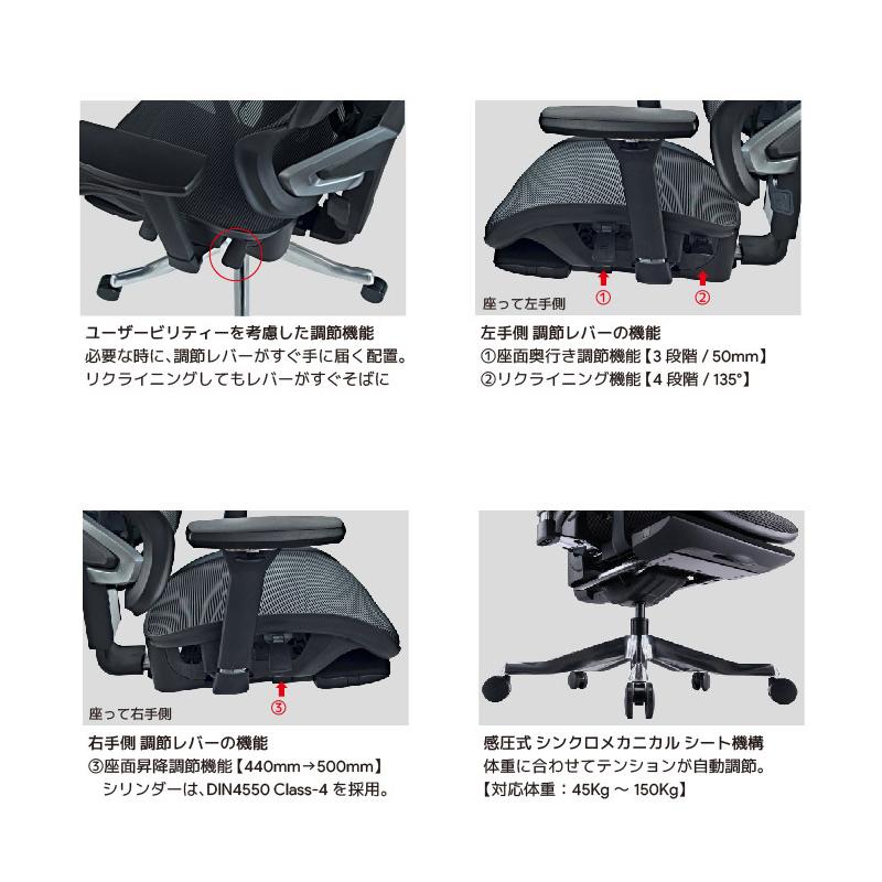 Contieaks（コンティークス） オフィスチェア ゲーミングチェア