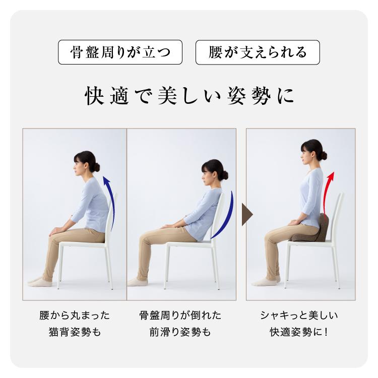 馬具マットプレミアム アドバンス 安定感 鞍 良い姿勢 腰もたれ 立体形状 長時間キープ 腰周り お尻 腰 サポート 特殊ゲル ウレタン 座椅子 前滑り防止_10