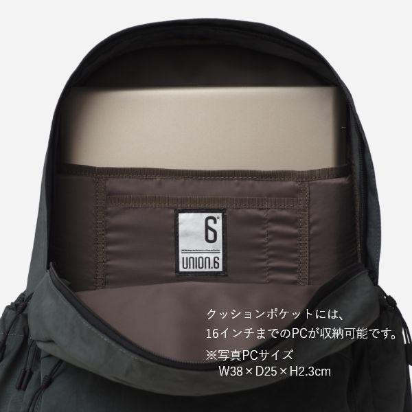 UNION6（ユニオンシックス） リュックサック フロントフラップポケット