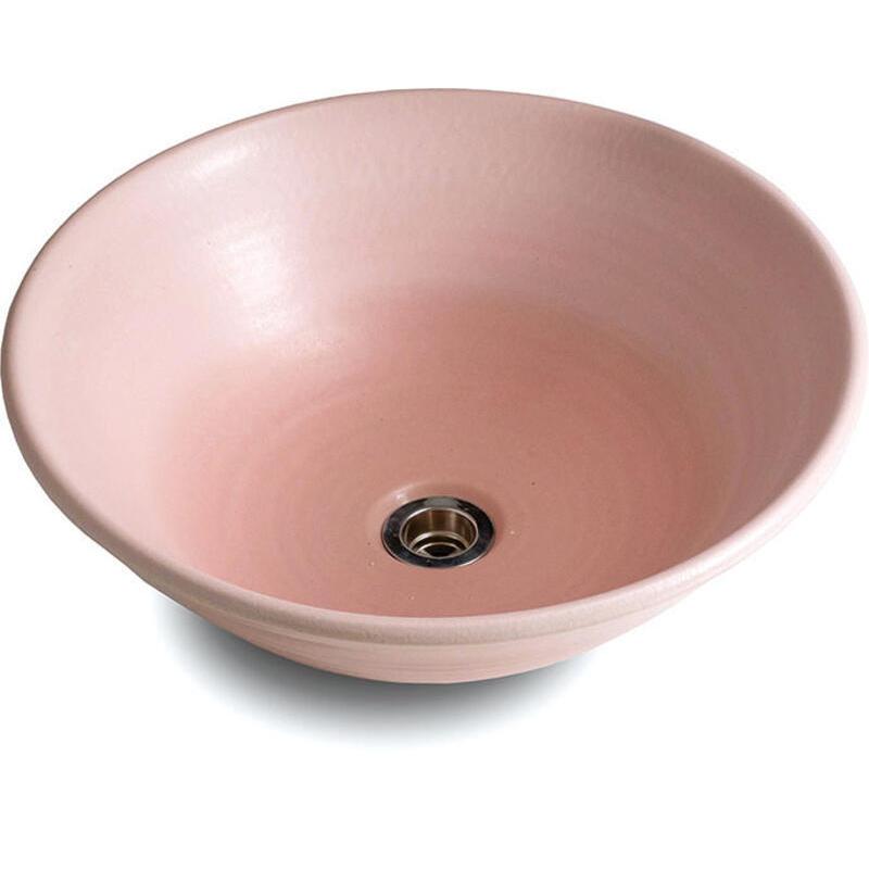 重蔵窯 MEBIUSU 四季 手洗い鉢 Mebi113-40 桜桃 ゆすらうめ W400×D400×H135 重量5.2kg 信楽焼 利休信楽の画像