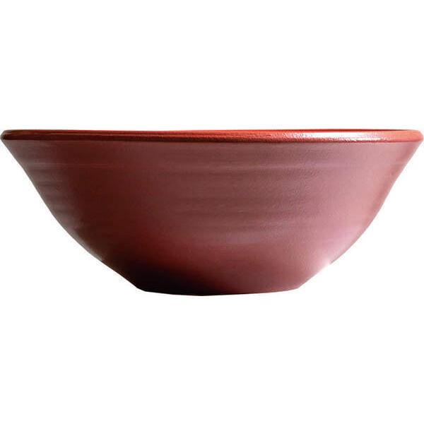 重蔵窯 MEBIUSU 四季 手洗い鉢 Mebi115-40 朱紅葉 あかもみじ W400×D400×H135 重量5.2kg 信楽焼 利休信楽の画像