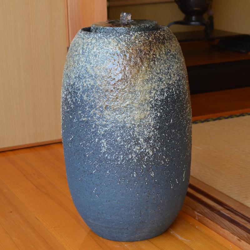 【未使用】重蔵窯　 利休信楽水琴窟　琴音S-1 未使用】重蔵窯 利休信楽水琴窟 琴音S-1 利休信楽水琴窟 光の琴音−200