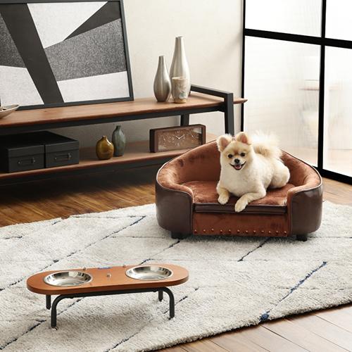 ペット用ベッド ペット用 ペット用品 ペット用ソファ ペットソファ 犬 猫 犬用 猫用 脚取外可能 座面下収納 PETTO PEPE ペペの画像