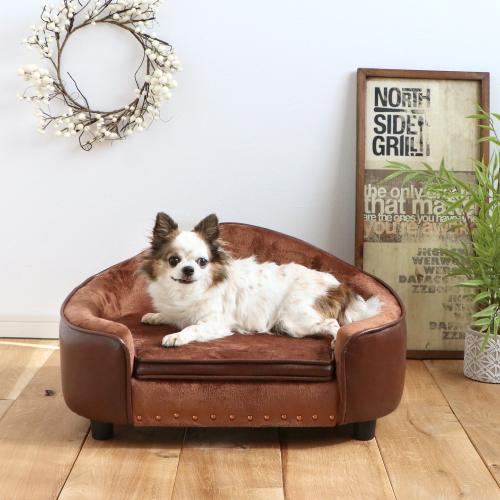 ペット用ベッド ペット用 ペット用品 ペット用ソファ ペットソファ 犬 猫 犬用 猫用 脚取外可能 座面下収納 PETTO PEPE ペペの画像