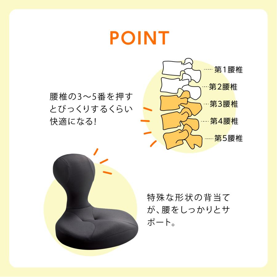 ドリーム 骨盤座椅子 凛座 快適な座り姿勢をサポート 骨盤クッション