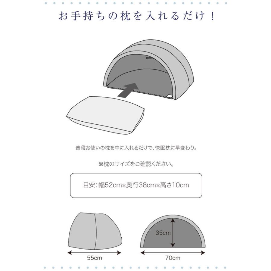 ドリーム かぶって寝るまくら IGLOO 2.0 短時間でも気持ちが良い