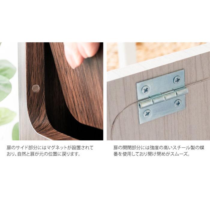 木製ダブルダストボックス Empro エンプロー DB-802｜muratakagu｜10