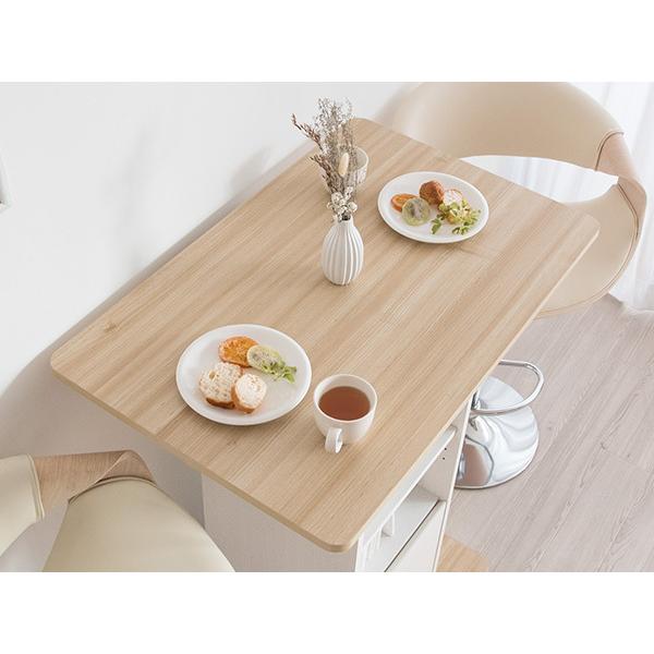 中古】 宮武製作所コンパクトバーテーブルKNT-F1600ナチュラル 楽天