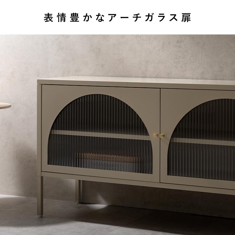 キャビネットand テレビ台 アーチ型 北欧風 北欧スタイルのおしゃれな 
