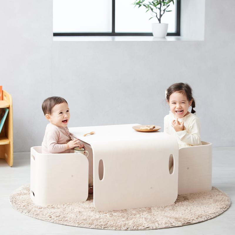 HOPPL（ホップル） コロコロチェア＆デスク キッズデスク 勉強机 