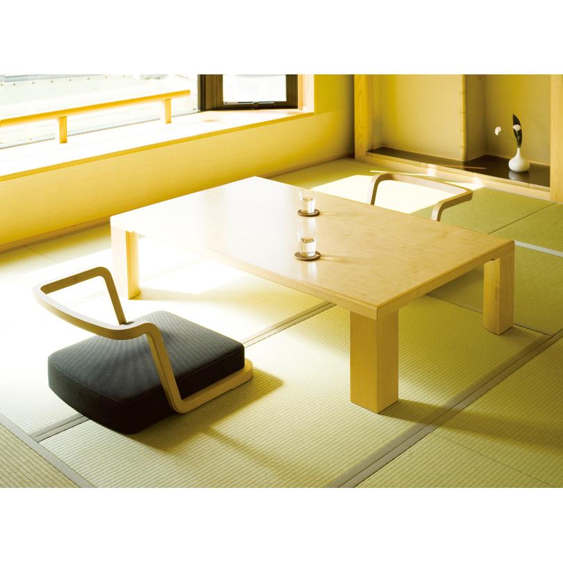 【高級家具】 天童木工 Tendo T-3187WB-ST 座椅子 和モダン 天童木工 座イス T-3187WB-NT 張地グレードD : 村田家具 Yahoo!店