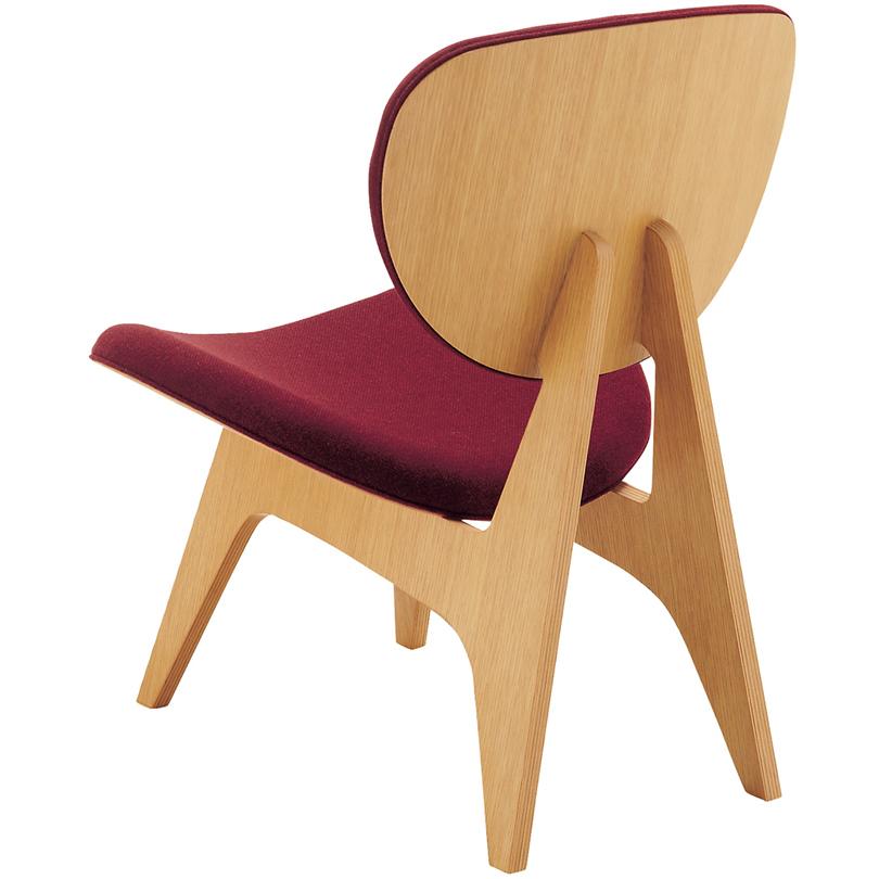 天童木工 長大作デザイン 中座イス T-3206NA-ST 張地グレードV : 村田