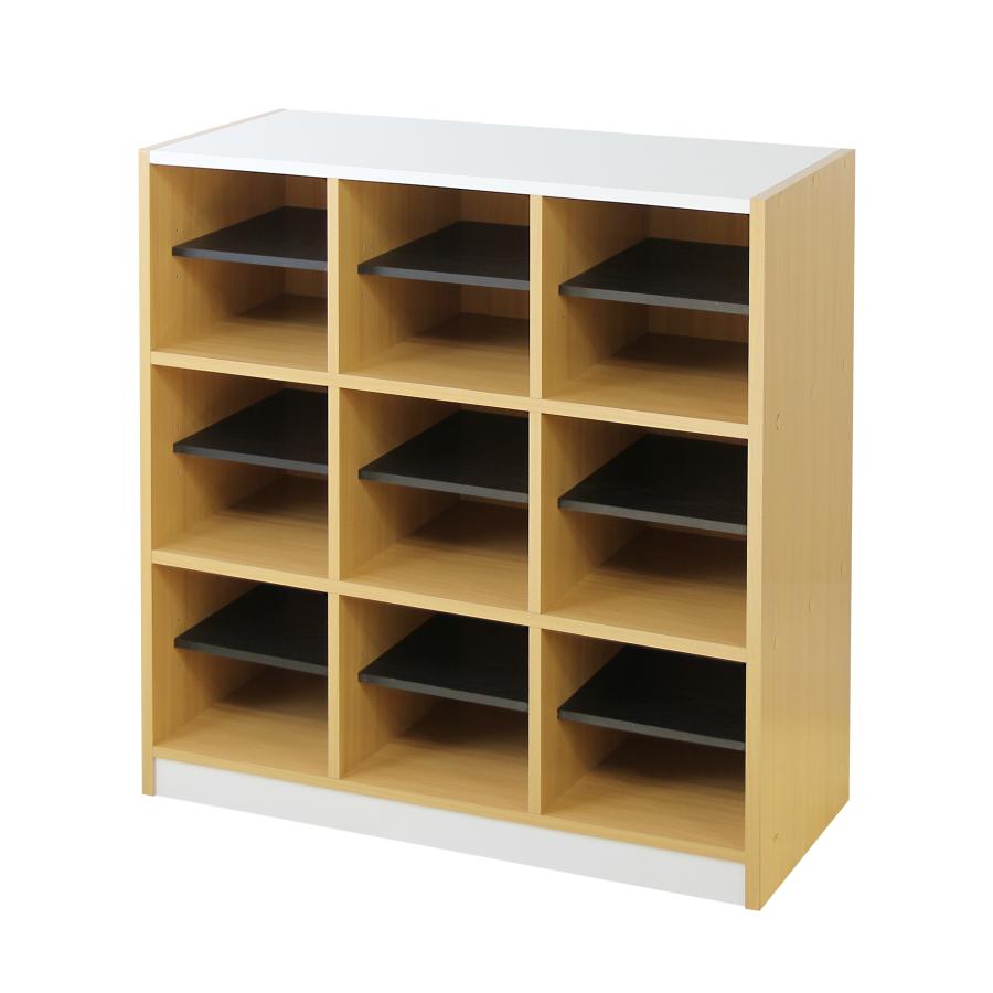 3列3段 スリッパラック フリーラック 玄関収納 エントランス 受付 来客