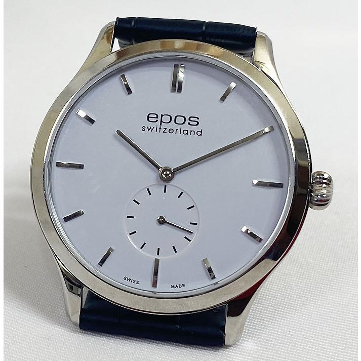 エポス Epos メンズウオッチ 薄型 3408wh 手巻き 3408wh Gショックペアウオッチ村田時計店 通販 Yahoo ショッピング