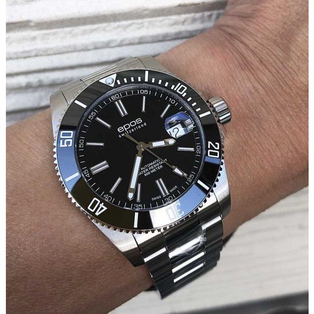 スポーティブ エポス腕時 エポス メンズ腕時計 EPOS epos ダイバーズ