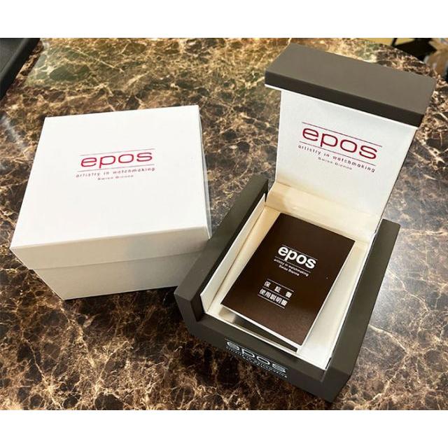エポス腕時計 メンズ腕時計 EPOS epos ダイバーズウオッチ  自動巻き 機械式 オートマチック 3504GRR 500M防水 グリーンダイヤル ベゼル グリーンラバーベルトの画像