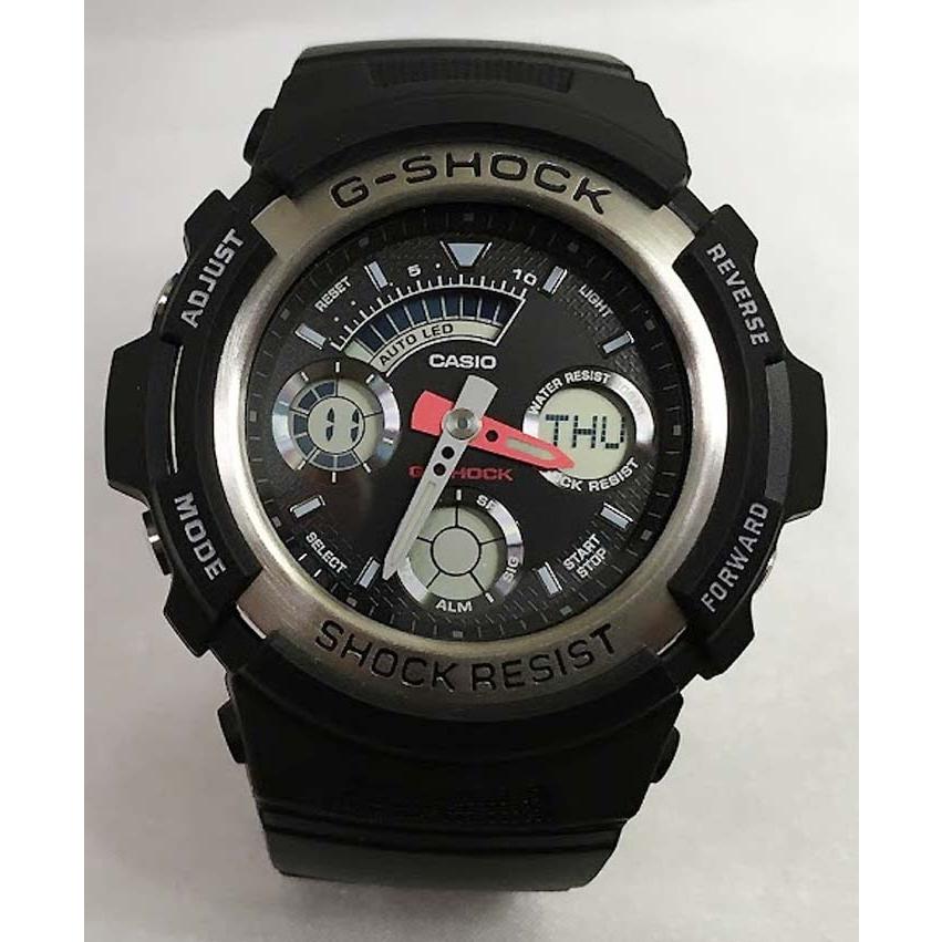 恋人達のGショック ペアウオッチ カシオ G-SHOCK BABY-G AW-590-1AJF BGA-290DR-1AJF 黒 ブラック 送料無料_1