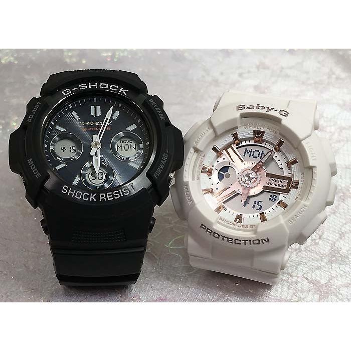 恋人達の Gショック ペアウオッチ カシオ 電波ソーラーG-SHOCK BABY-G