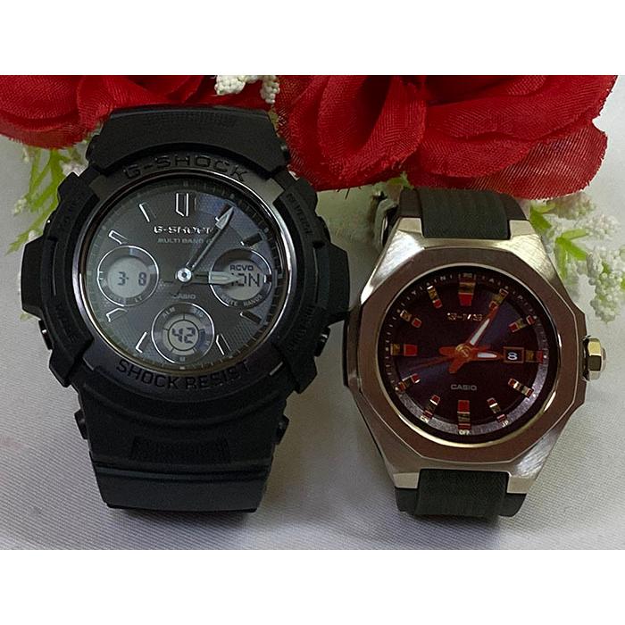 恋人達のgショック ペアウオッチ カシオ G Shock Baby G 電波ソーラー Awg M100sbb 1ajf Msg W350g 3ajf 黒 カーキ 送料無料 Awg M100sbb 1ajf Msg W350g 3ajf Gショックペアウオッチ村田時計店 通販 Yahoo ショッピング