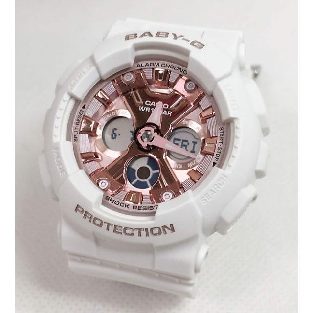 BABY-G ベビージーカシオ BA-130-7A1JF 白 ホワイト 送料無料