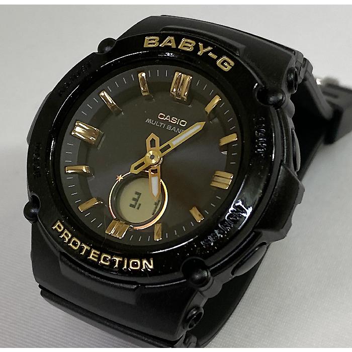 BABY-G カシオ 電波ソーラー BGA-2700SD-1AJF 黒 ブラック 送料無料 