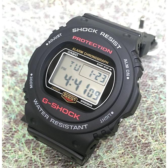 G-SHOCK カシオ DW-5750E-1JF 黒 ブラック 送料無料 : dw-5750e-1jf