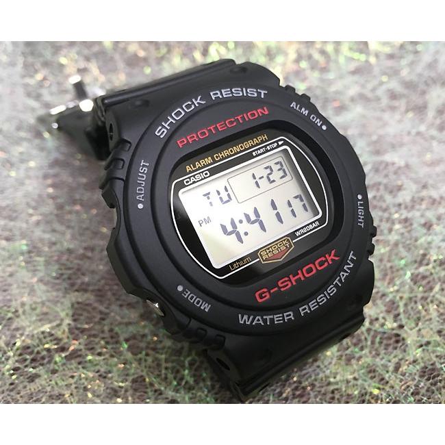 G-SHOCK DW-5750E-1JF デジタル腕時計 ブラック DW-5750E-1BJF | CASIO