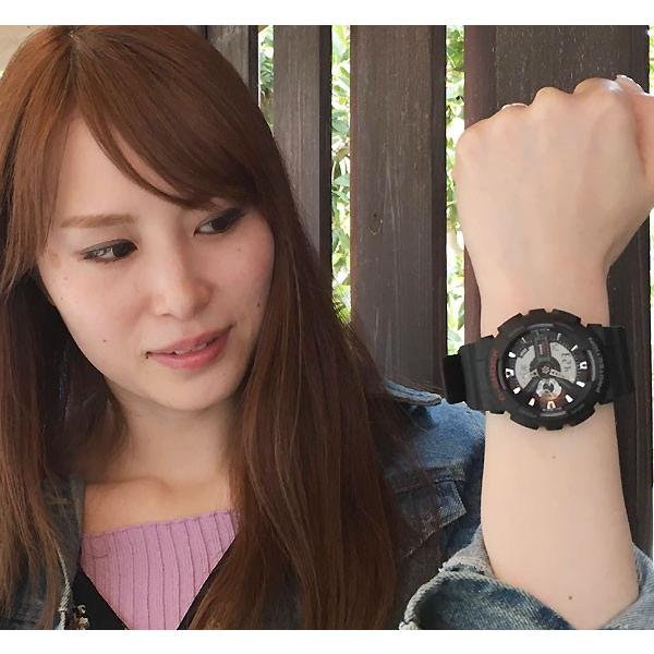 恋人達のGショック ペアウオッチ カシオ G-SHOCK BABY-G GA-110-1AJF BGA-150F-1AJF 黒 ブラック 送料無料｜muratatokei｜04