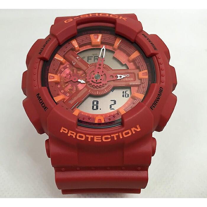 G-SHOCK カシオ Gショック GA-110AC-4AJF 赤 レッド 送料無料 G-SHOCK カシオ Gショック GA-110AC-4AJF 赤 レッド 送料無料