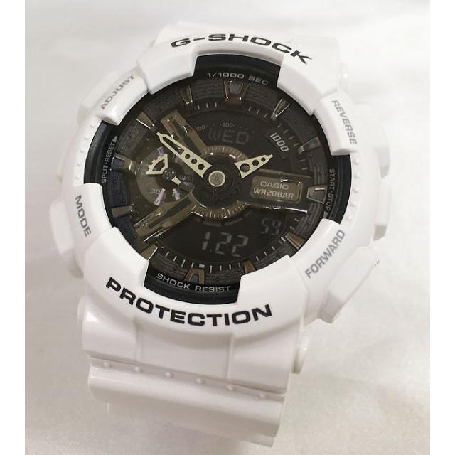 G-SHOCK Gショック カシオ GA-110GW-7AJF 白 ホワイト 送料無料 : ga 