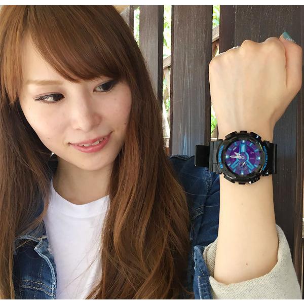 G-SHOCK カシオ GA-110HC-1AJF 黒 ブラック 送料無料 : G