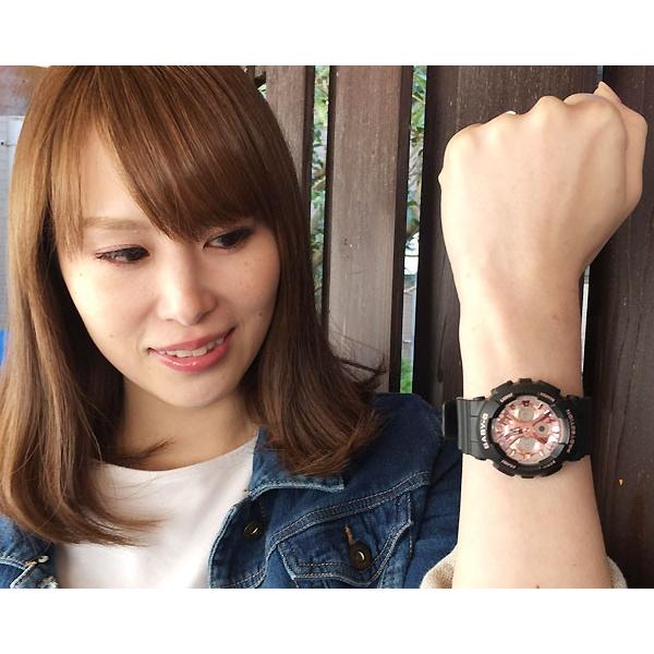 恋人達のGショック ペアウオッチ カシオ G-SHOCK BABY-G GA-110RG-1AJF BA-130-1A4JF 黒 ブラック 送料無料の画像