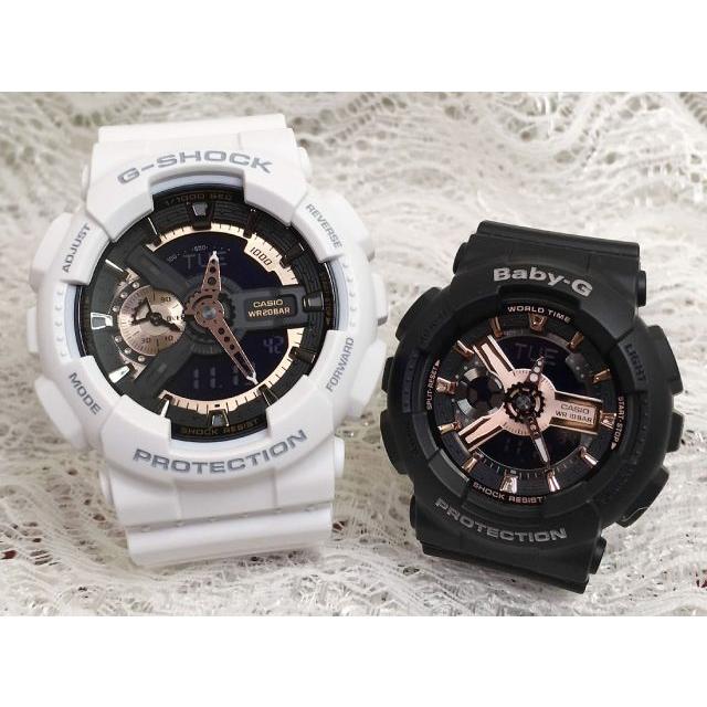人気絶頂 恋人達のgショック ペアウオッチ カシオ G Shock Baby G Ga 110rg