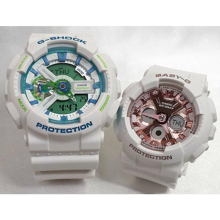 恋人達のGショック ペアウオッチ カシオ G-SHOCK BABY-G GA-110WG-7AJF