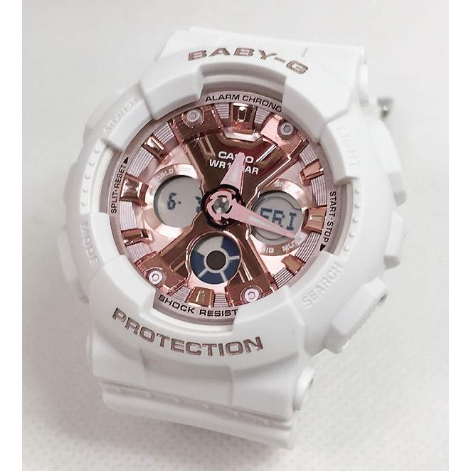 恋人達のGショック ペアウオッチ カシオ G-SHOCK BABY-G GA-2000S-7AJF BA-130-7A1JF オフホワイト 白 送料無料の画像