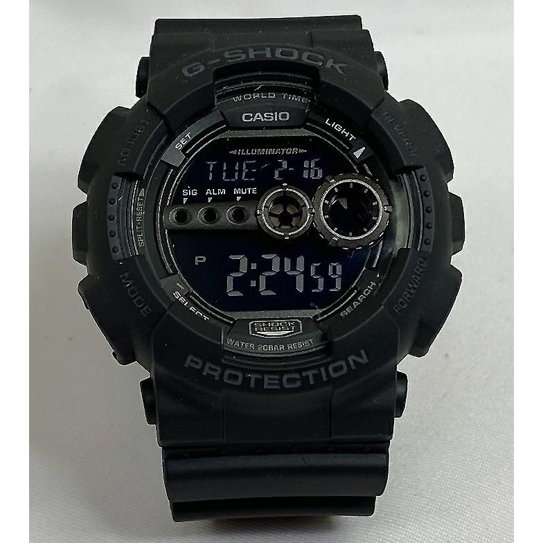 恋人達のGショック ペアウオッチ カシオ G-SHOCK BABY-G GD-100-1BJF BGA-290DR-1AJF ブラック 黒 送料無料_1