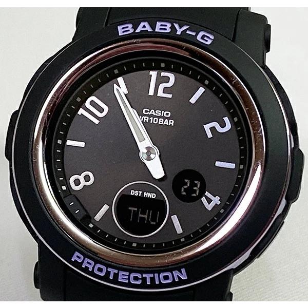 恋人達のGショック ペアウオッチ カシオ G-SHOCK BABY-G GD-100-1BJF BGA-290DR-1AJF ブラック 黒 送料無料_2