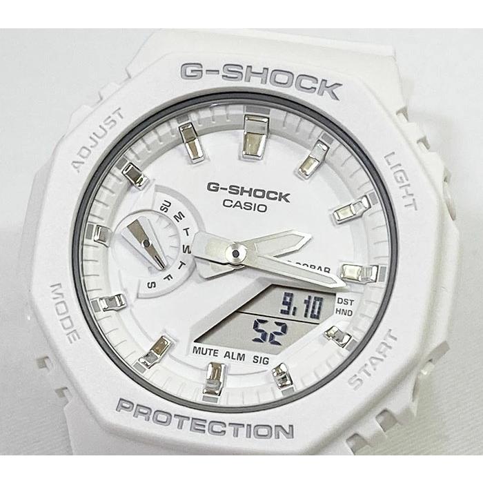恋人達の Gショック ペアウオッチ カシオ G-SHOCK GMA-S2100-1AJF GMA-S2100-7AJF 黒 ブラック 白 ホワイト 送料無料の画像