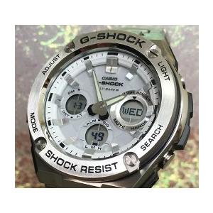 恋人達のGショック ペアウオッチ カシオ G-SHOCK BABY-G 電波ソーラー GST-W110D-7AJF　MSG-W600G-7AJF シルバー 白  送料無料｜muratatokei｜02