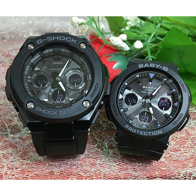 恋人達のペアウオッチ カシオ G-SHOCK BABY-G GST-W300G-1A1JF BGA