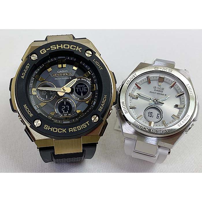 恋人達のGショック ペアウォッチ G-SHOCK BABY-G アナデジ GST-W300G-1A9JF MSG-W200-7AJF ラッピング無料  : gst-w300g-1a9jf-msg-w200-7ajf : Gショックペアウオッチ村田時計店 - 通販 - Yahoo!ショッピング