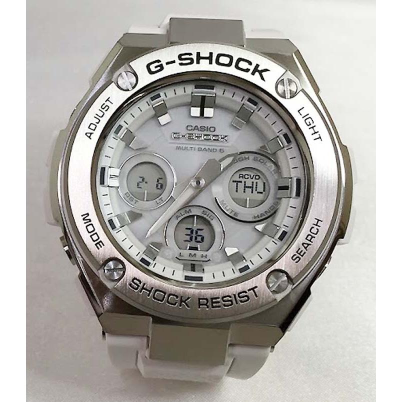 G-SHOCK カシオ GST-W310-7AJF 白 ホワイト 送料無料 : gst-w310-7ajf