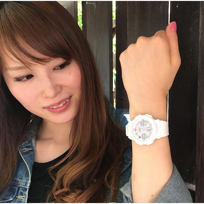 恋人達のGショック ペアウオッチ カシオ G-SHOCK BABY-G 電波ソーラー GST-W310-7AJF BGA-2500-7AJF 白 ホワイト 送料無料の画像