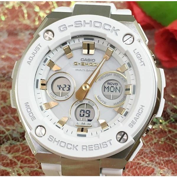 恋人達のGショック ペアウオッチ カシオ G-SHOCK BABY-G GST-W300-7AJF BGA-2900-2AJF ホワイト 白 ブルー 青 送料無料の画像