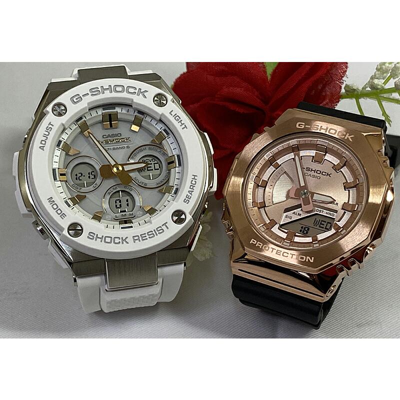 恋人たちのGショックペアウォッチ G-SHOCK BABY-G    G-MS 電波ソーラー GST-W300-7AJF GM-S2100PG-1A4JF ラッピング無料
